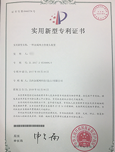 一種金屬網力骨墩頭裝置專利